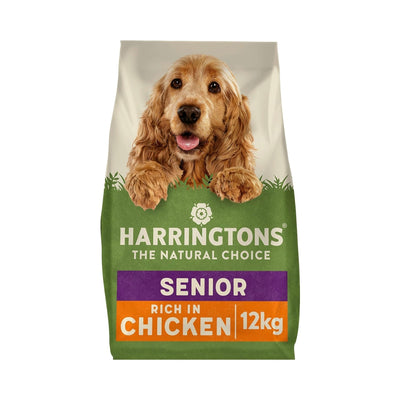Harringtons Senior Complete Dry Dog Food Chicken & Rice 12kg