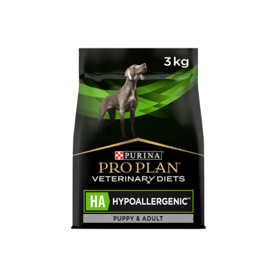 PRO PLAN VETERINARY DIETS HA Hypoallergenic Dry Dog Food 3kg