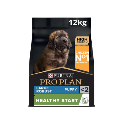 PRO PLAN® Large Robust Puppy Healthy Start Dry Dog Food with Chicken 12kg