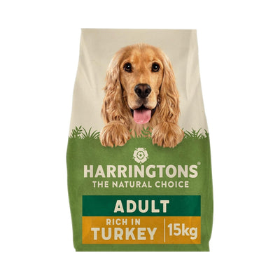 Harringtons Complete Dry Adult Dog Food Turkey & Veg 15 kg